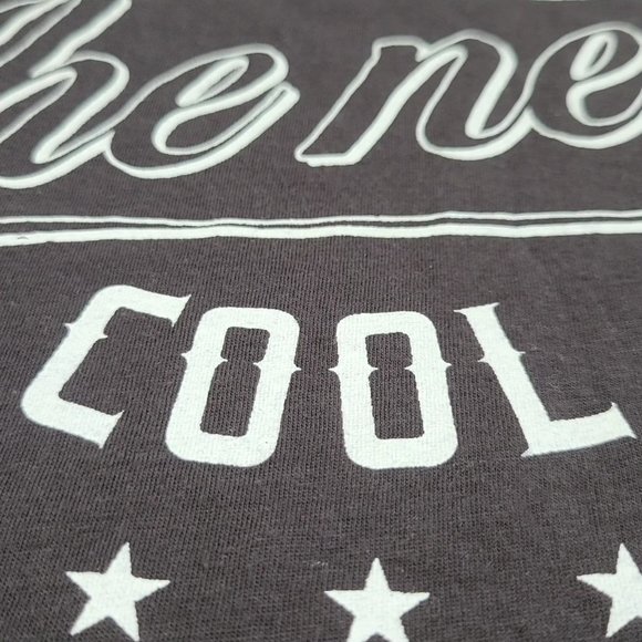 ❤2/$12❤ Girls H&M Cotton/Lace Graphic Tee, Loose Fitting (Dark Grey)- NWOT - Picture 4 of 7